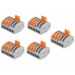 WAGO lasklem 5 draads, voor 230 volt, 5 stuks