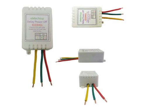 Einstellbarer Ausschaltverzögerungs-Controller – 1–480 Minuten Timer – AC 110V–220V