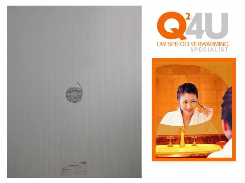 Badezimmer-Spiegelheizung Rechteckig 770 x 2055 mm 230 volt