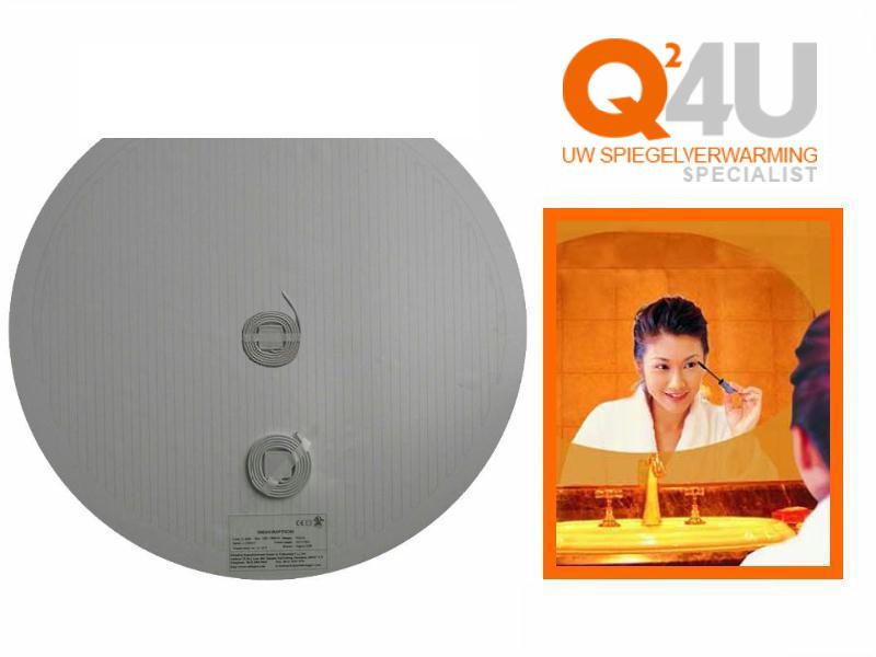 Badezimmer-Spiegelheizung Rund 900 mm, 90 cm 230 volt